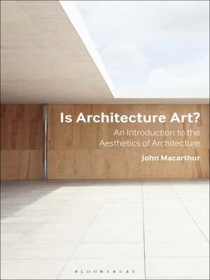 cover image of Is Architecture Art?